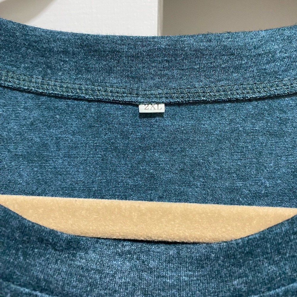 Be Kind Short Sleeve Shirt Blue - Picture 8 of 8